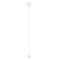 Cordon électrique blanc pour suspension