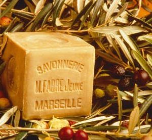 Véritable savon de Marseille à l'huile d'olive Marius Fabre