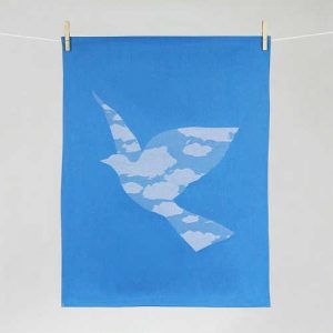 Tissage Moutet - Collection Toiles de Maîtres - Magritte "Oiseau"