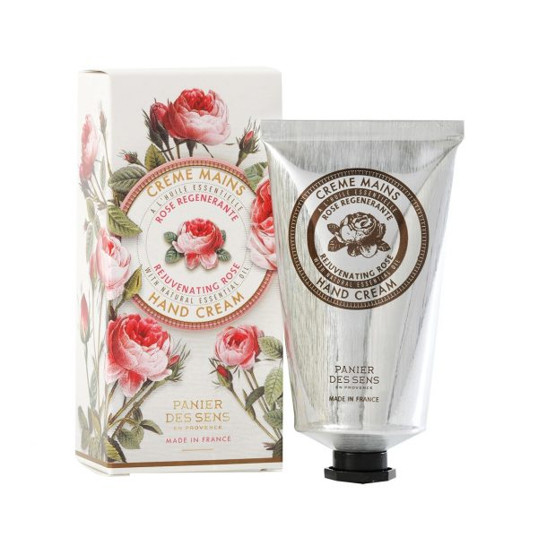 Crème Mains Rose Régénérante (75ml) - Panier des sens