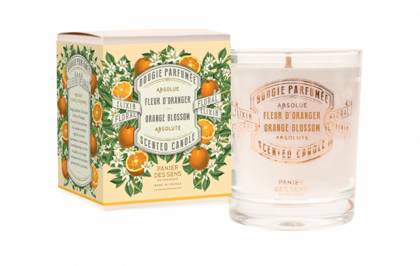 Bougie Parfumée Fleur d'Oranger - Panier des sens