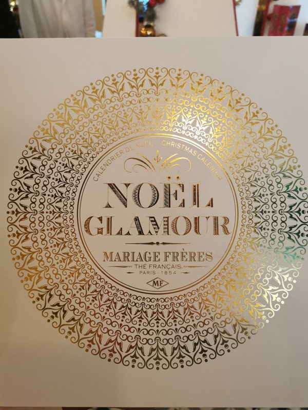 Calendrier de l'avent "Noël Glamour" Mariage Frères couverture