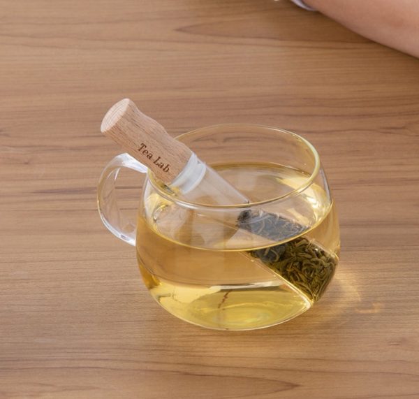 Infuseur tube à thé et plantes en verre borosilicate - Elixir+ by Simple Lab
