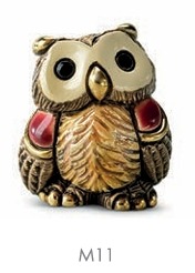 Chouette Or et Platine (Collection Mini)